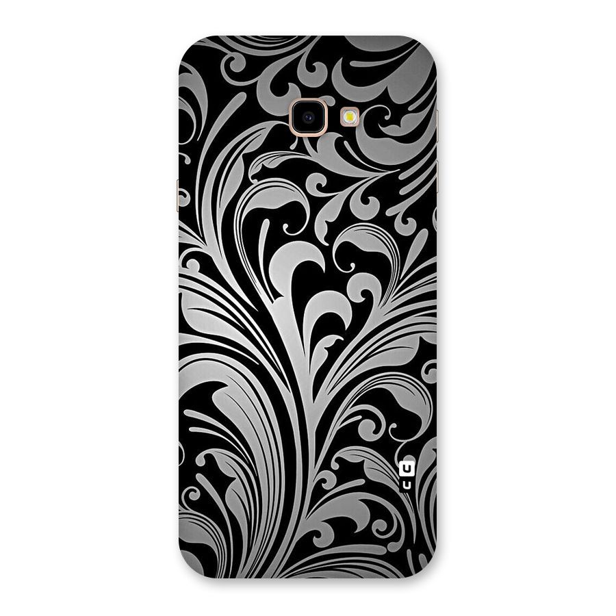 Grey Beauty Pattern Back Case for Galaxy J4 Plus