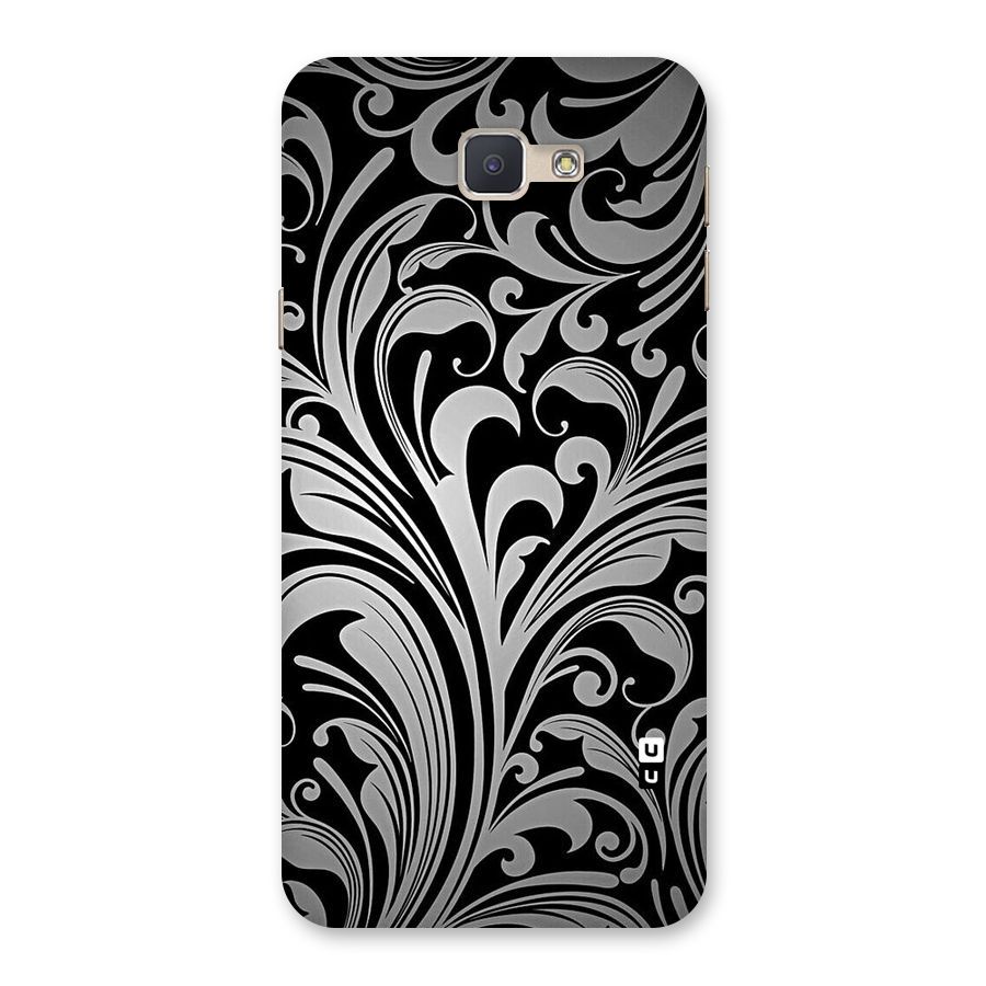 Grey Beauty Pattern Back Case for Galaxy J5 Prime