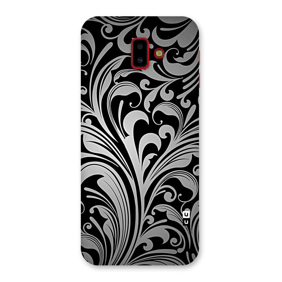 Grey Beauty Pattern Back Case for Galaxy J6 Plus