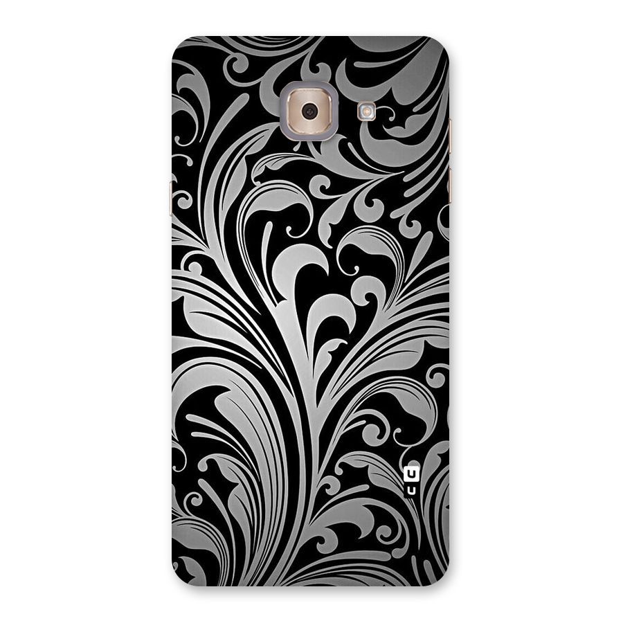 Grey Beauty Pattern Back Case for Galaxy J7 Max