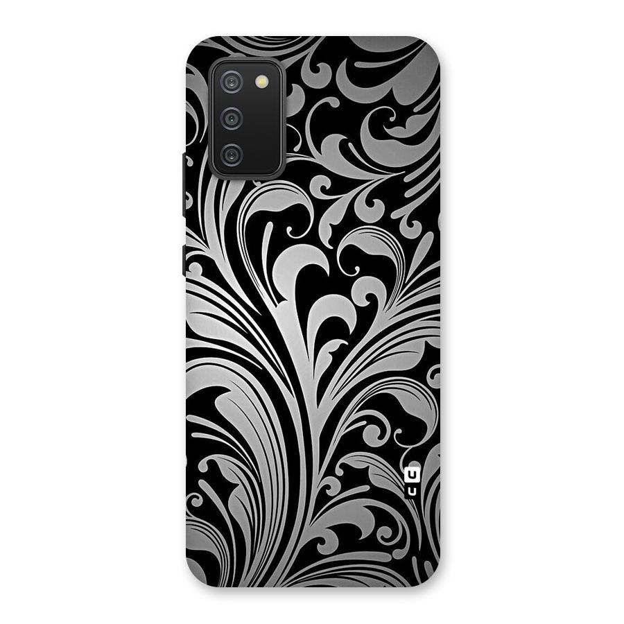 Grey Beauty Pattern Back Case for Galaxy M02s