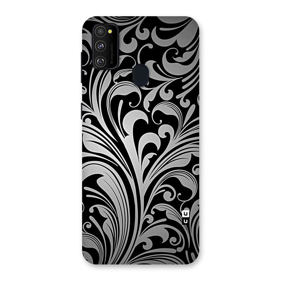 Grey Beauty Pattern Back Case for Galaxy M30s