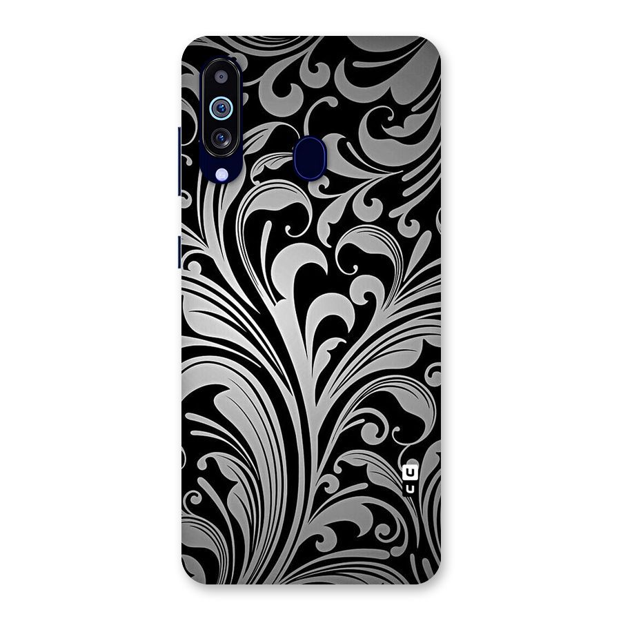 Grey Beauty Pattern Back Case for Galaxy M40