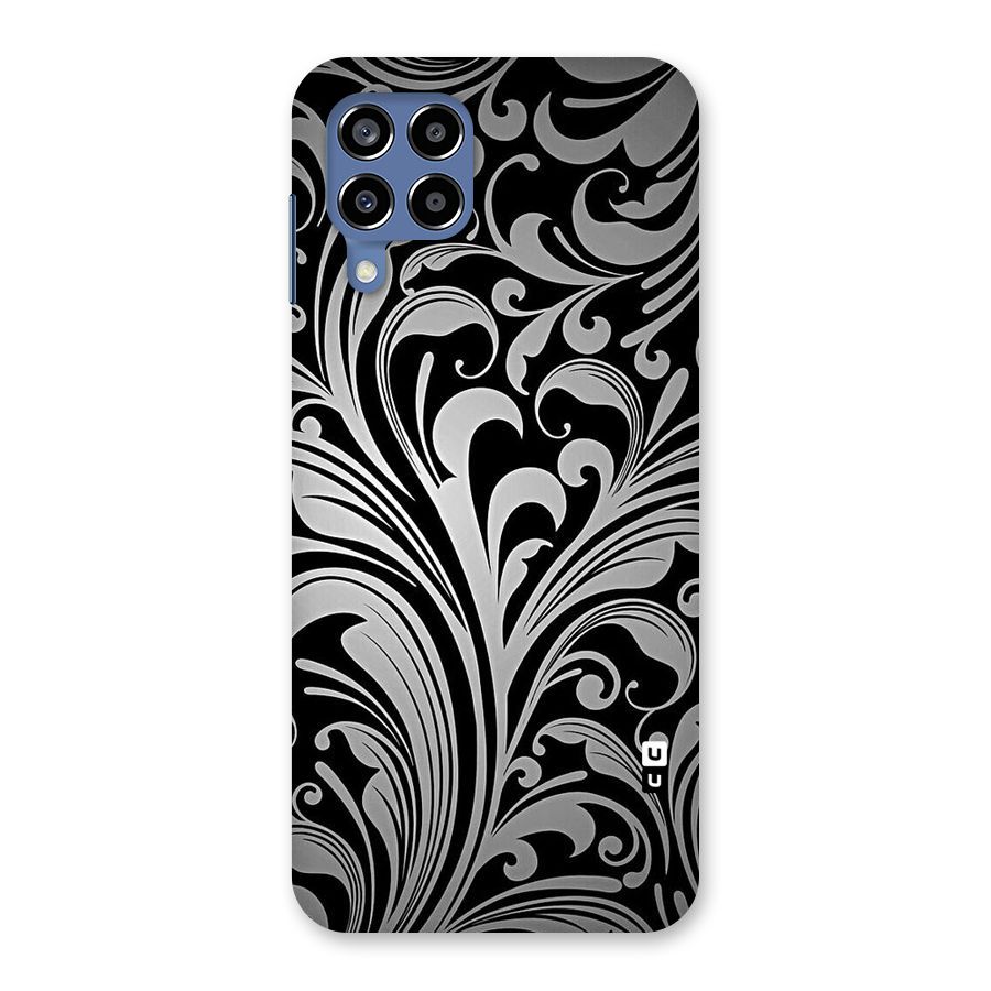 Grey Beauty Pattern Back Case for Galaxy M53 5G