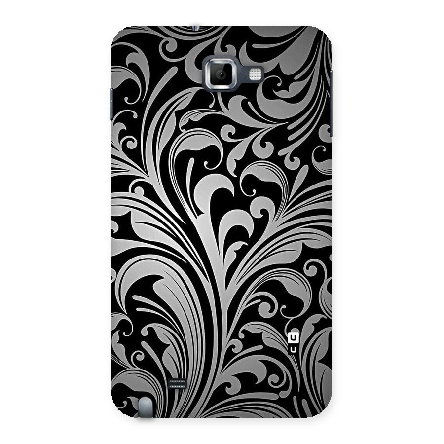 Grey Beauty Pattern Back Case for Galaxy Note
