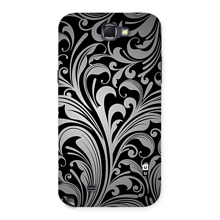 Grey Beauty Pattern Back Case for Galaxy Note 2