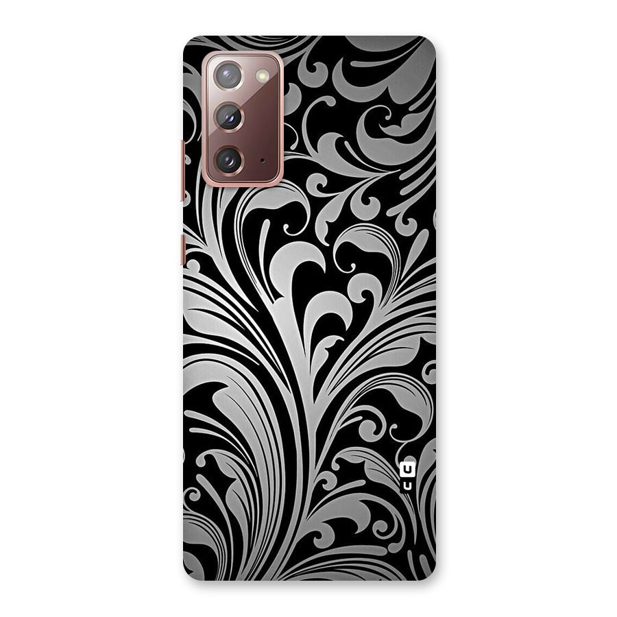 Grey Beauty Pattern Back Case for Galaxy Note 20
