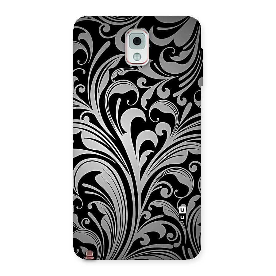 Grey Beauty Pattern Back Case for Galaxy Note 3