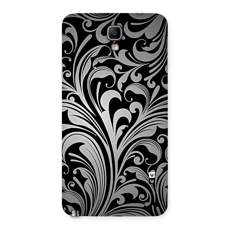 Grey Beauty Pattern Back Case for Galaxy Note 3 Neo