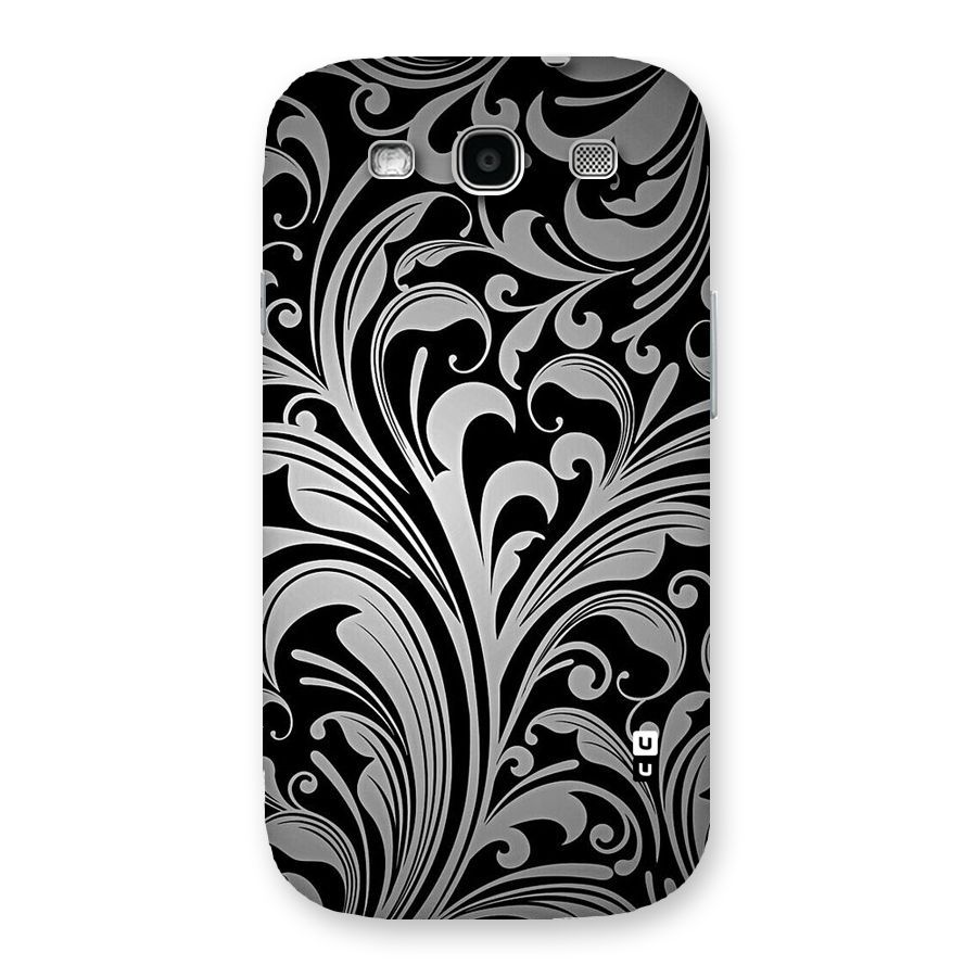 Grey Beauty Pattern Back Case for Galaxy S3