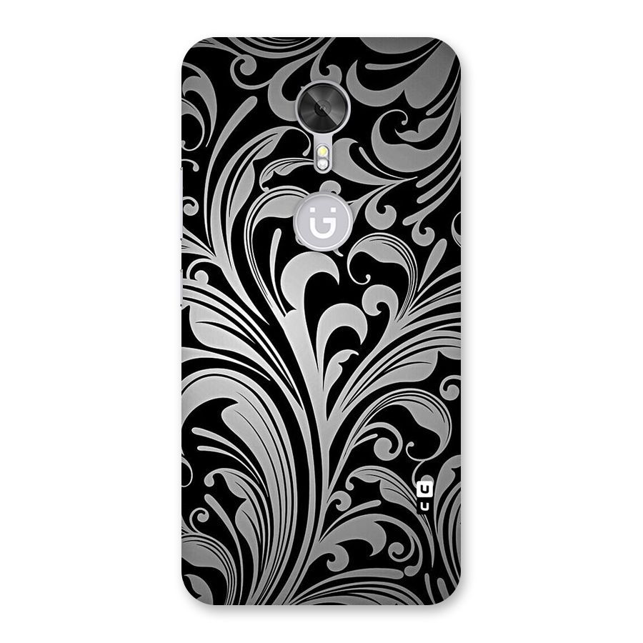 Grey Beauty Pattern Back Case for Gionee A1