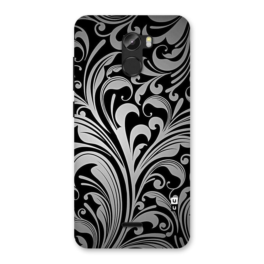Grey Beauty Pattern Back Case for Gionee X1