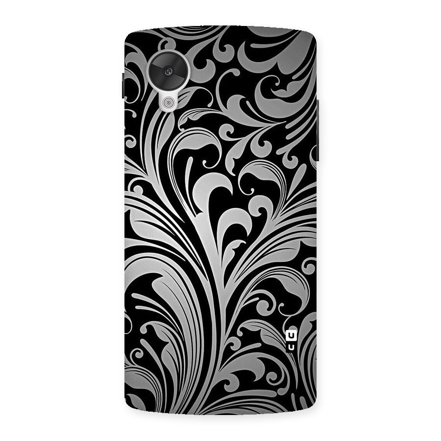 Grey Beauty Pattern Back Case for Google Nexsus 5