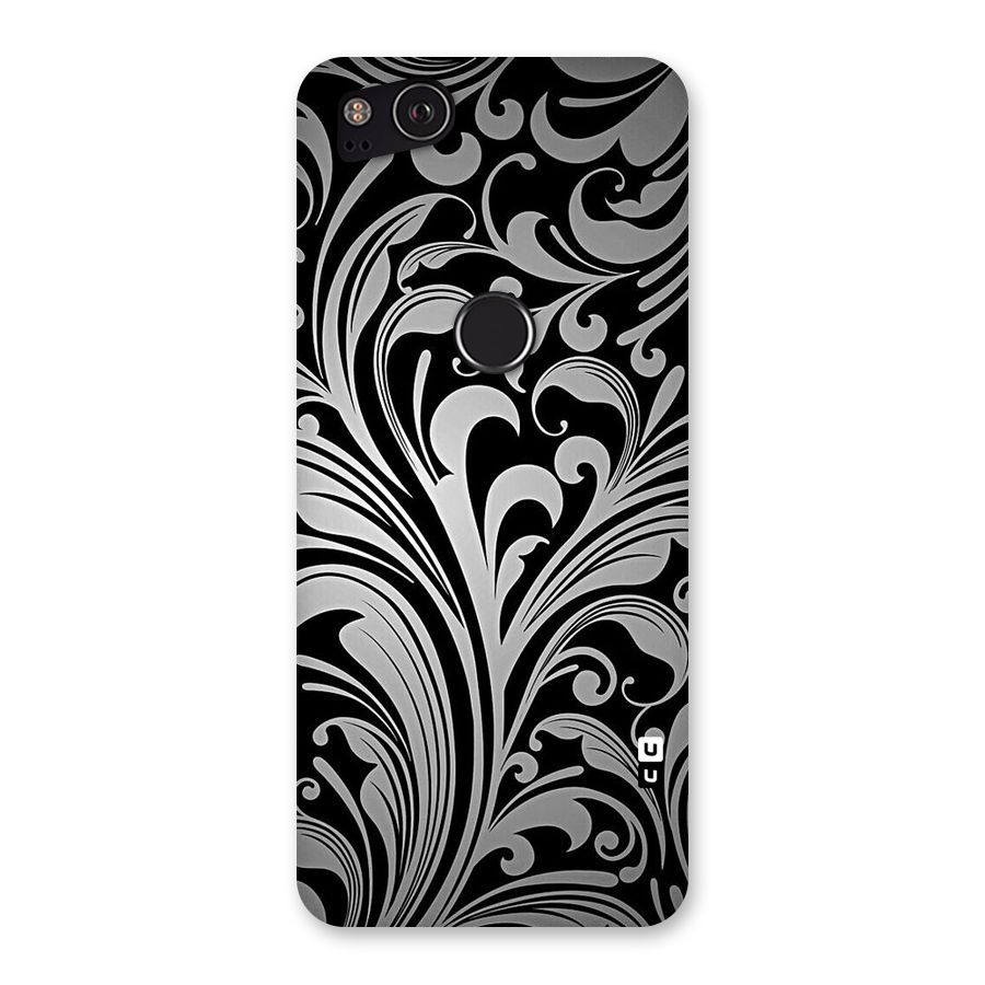 Grey Beauty Pattern Back Case for Google Pixel 2