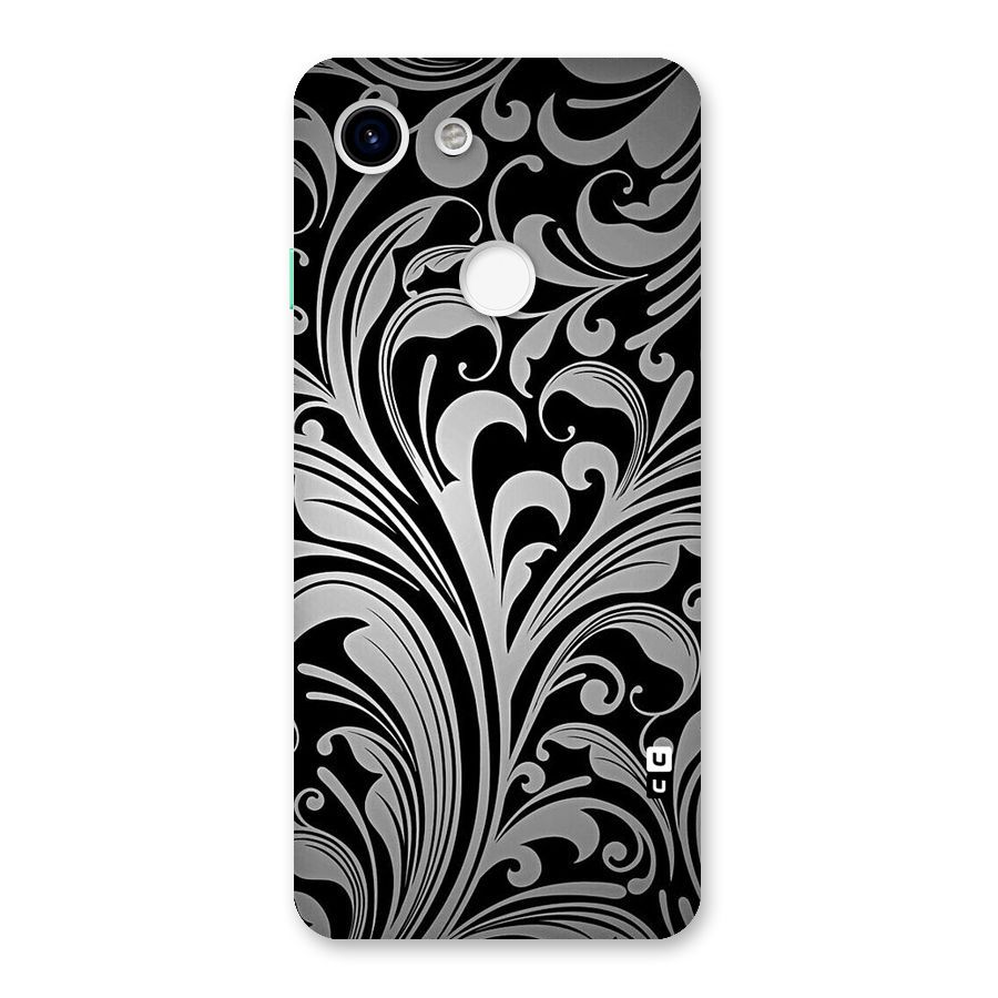Grey Beauty Pattern Back Case for Google Pixel 3