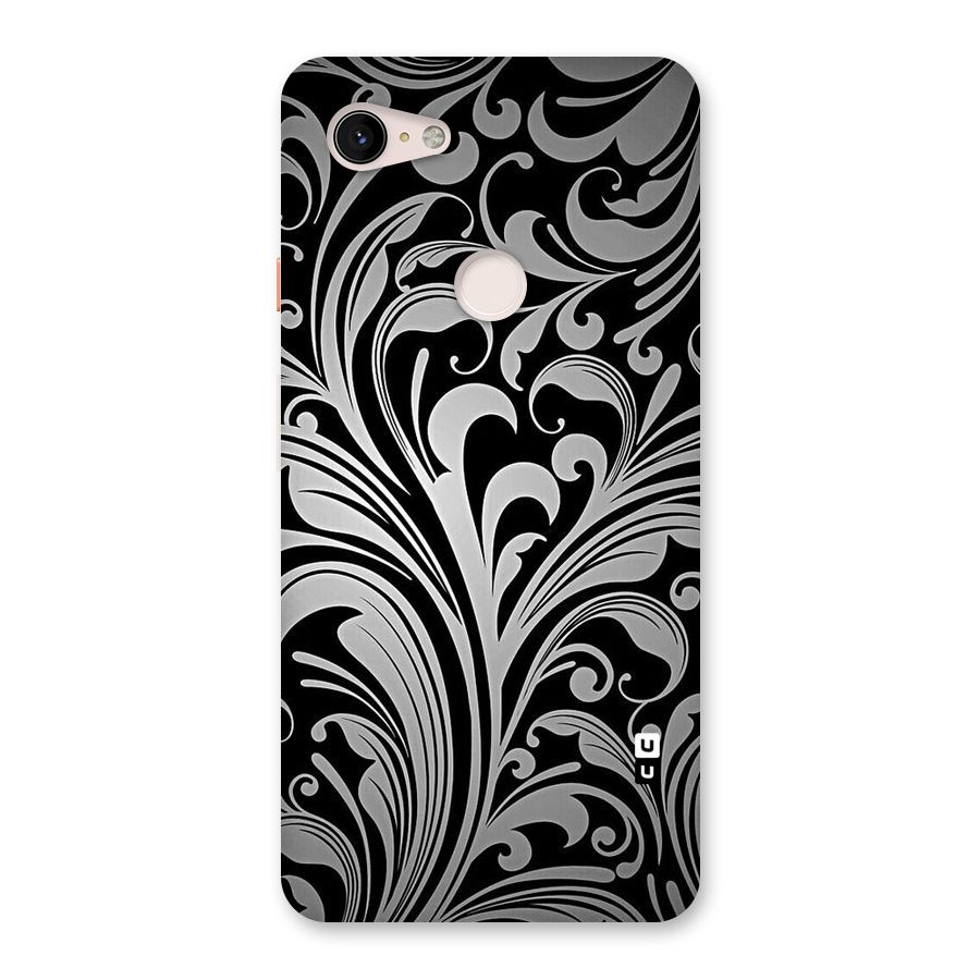 Grey Beauty Pattern Back Case for Google Pixel 3 XL