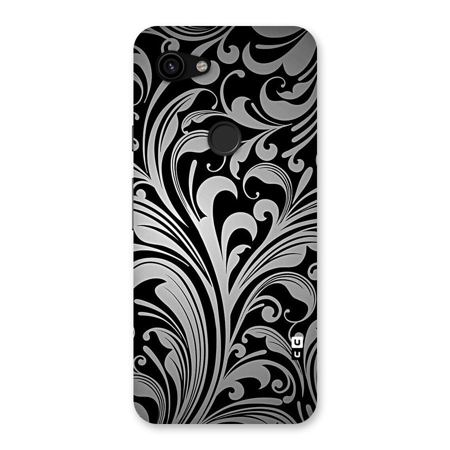 Grey Beauty Pattern Back Case for Google Pixel 3a