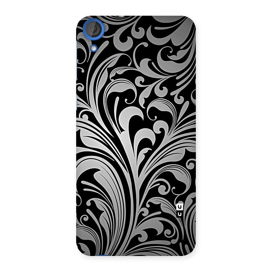 Grey Beauty Pattern Back Case for HTC Desire 820