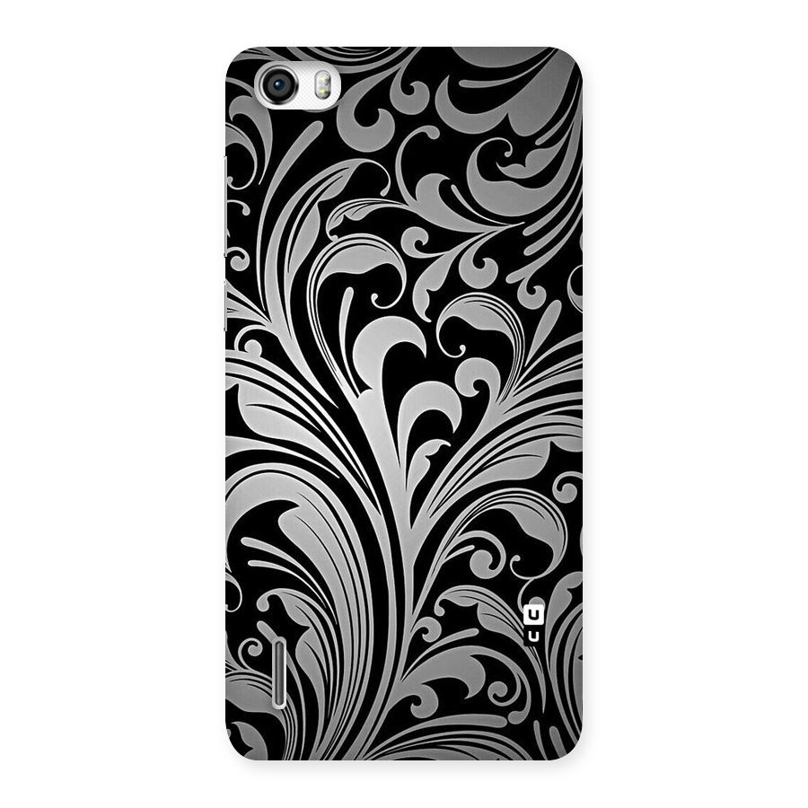 Grey Beauty Pattern Back Case for Honor 6