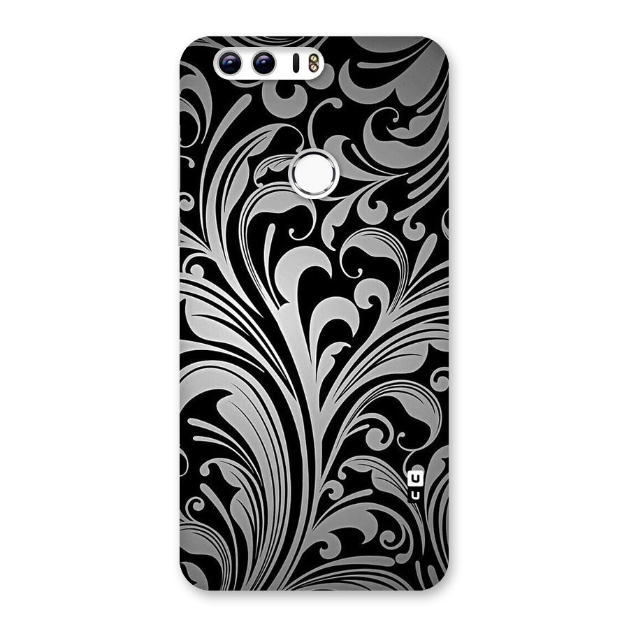Grey Beauty Pattern Back Case for Honor 8