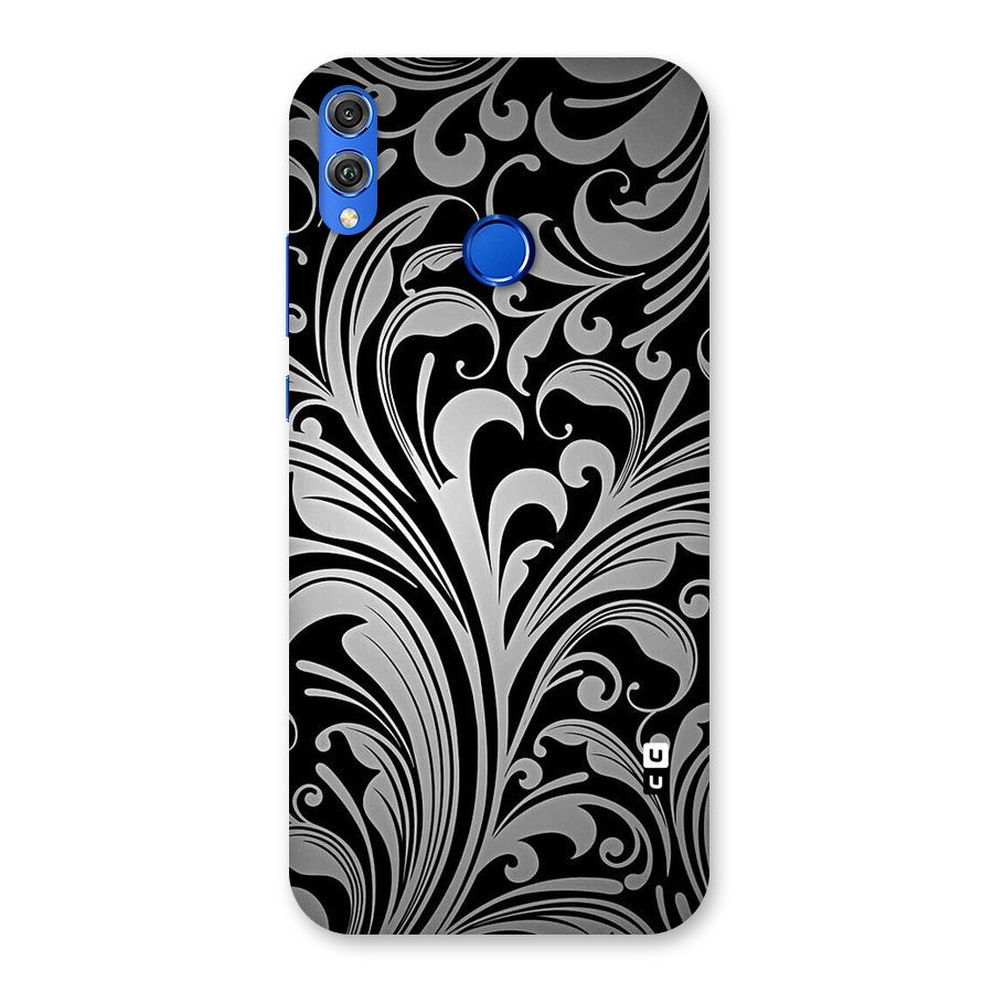 Grey Beauty Pattern Back Case for Honor 8X