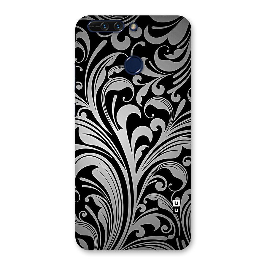 Grey Beauty Pattern Back Case for Honor 8 Pro