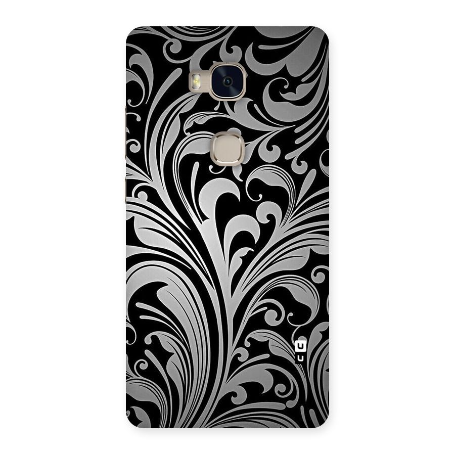 Grey Beauty Pattern Back Case for Huawei Honor 5X