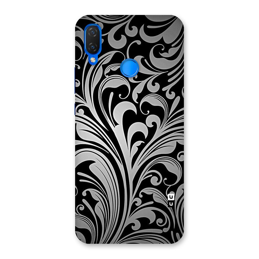 Grey Beauty Pattern Back Case for Huawei P Smart+