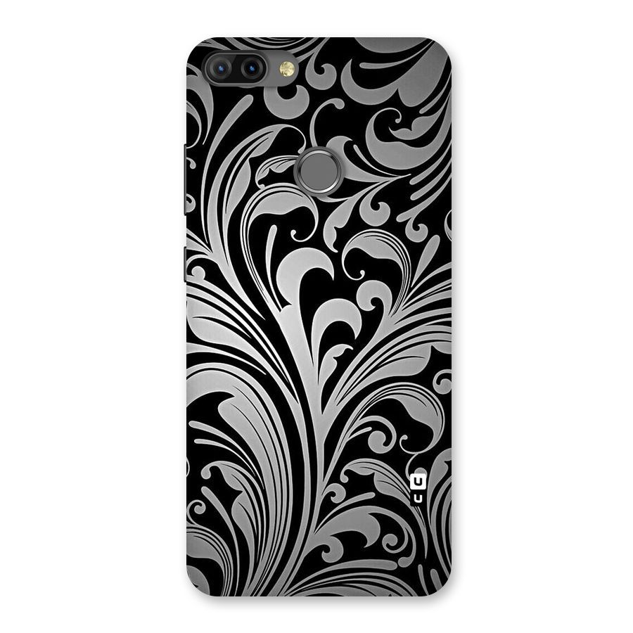 Grey Beauty Pattern Back Case for Infinix Hot 6 Pro