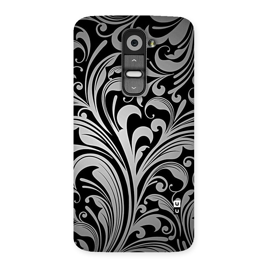 Grey Beauty Pattern Back Case for LG G2
