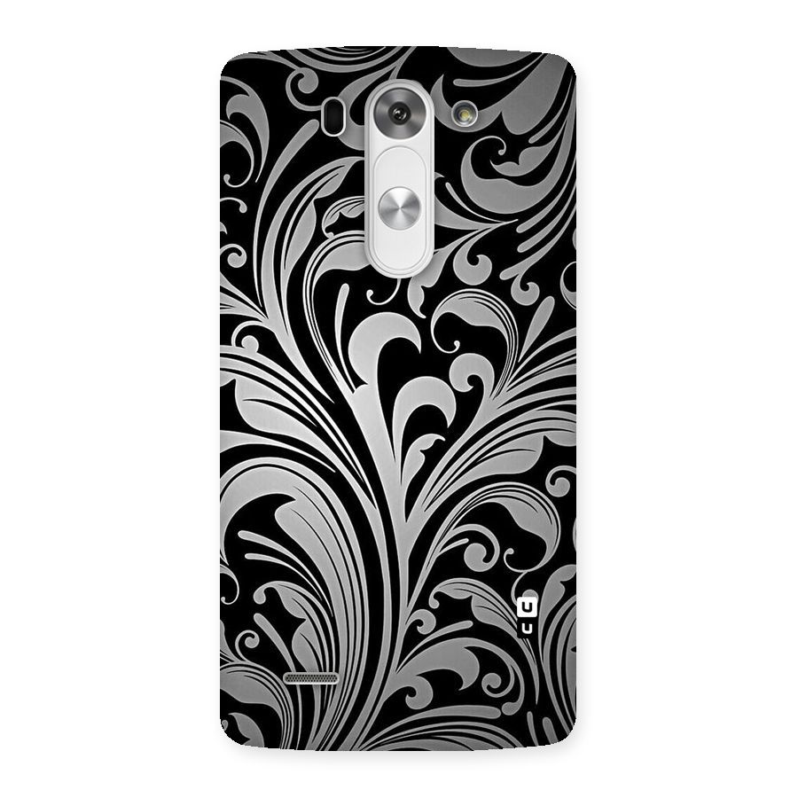 Grey Beauty Pattern Back Case for LG G3 Beat