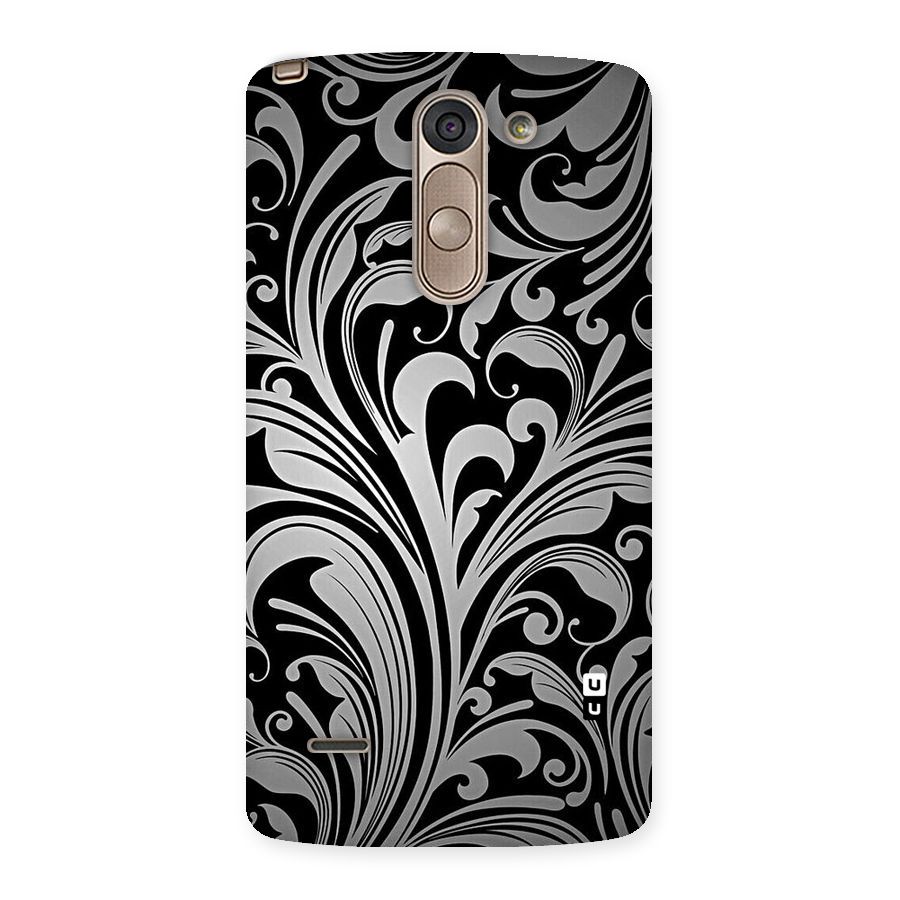 Grey Beauty Pattern Back Case for LG G3 Stylus