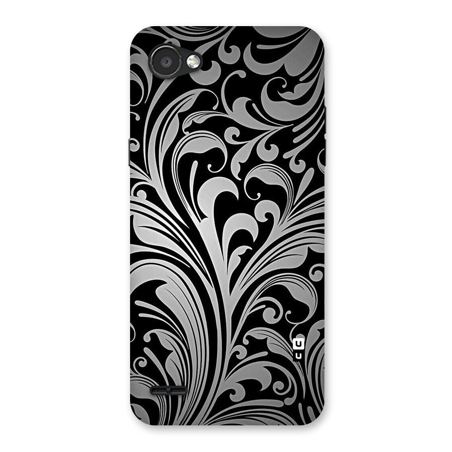 Grey Beauty Pattern Back Case for LG Q6