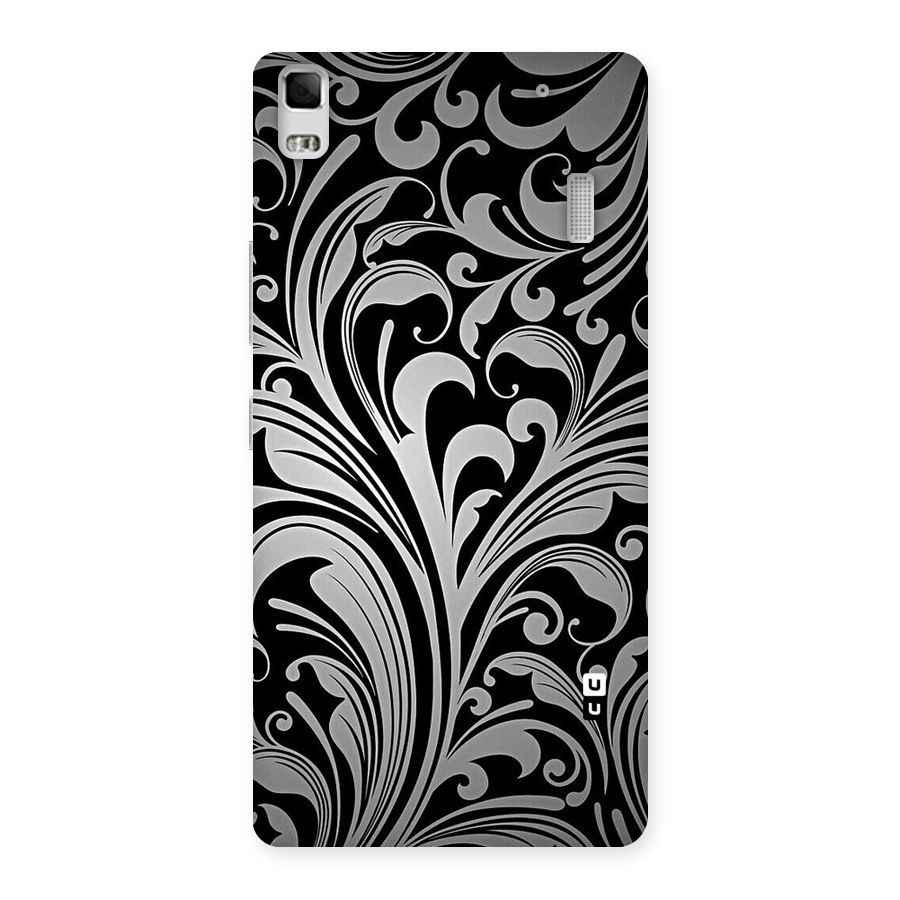 Grey Beauty Pattern Back Case for Lenovo A7000