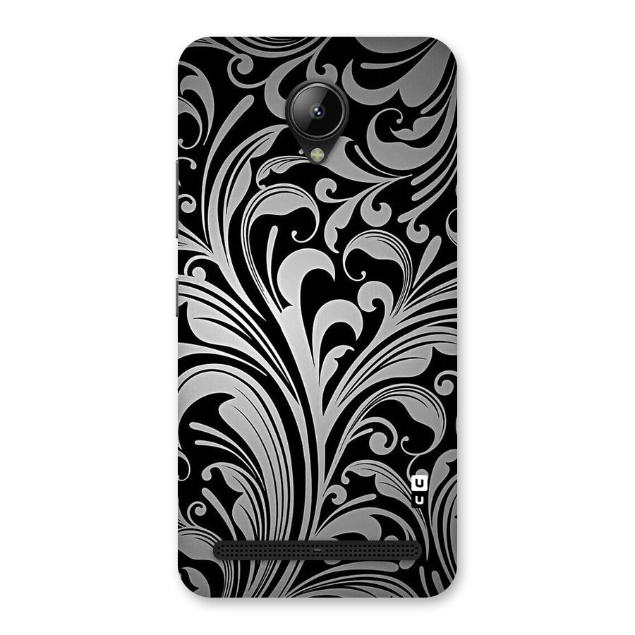 Grey Beauty Pattern Back Case for Lenovo C2