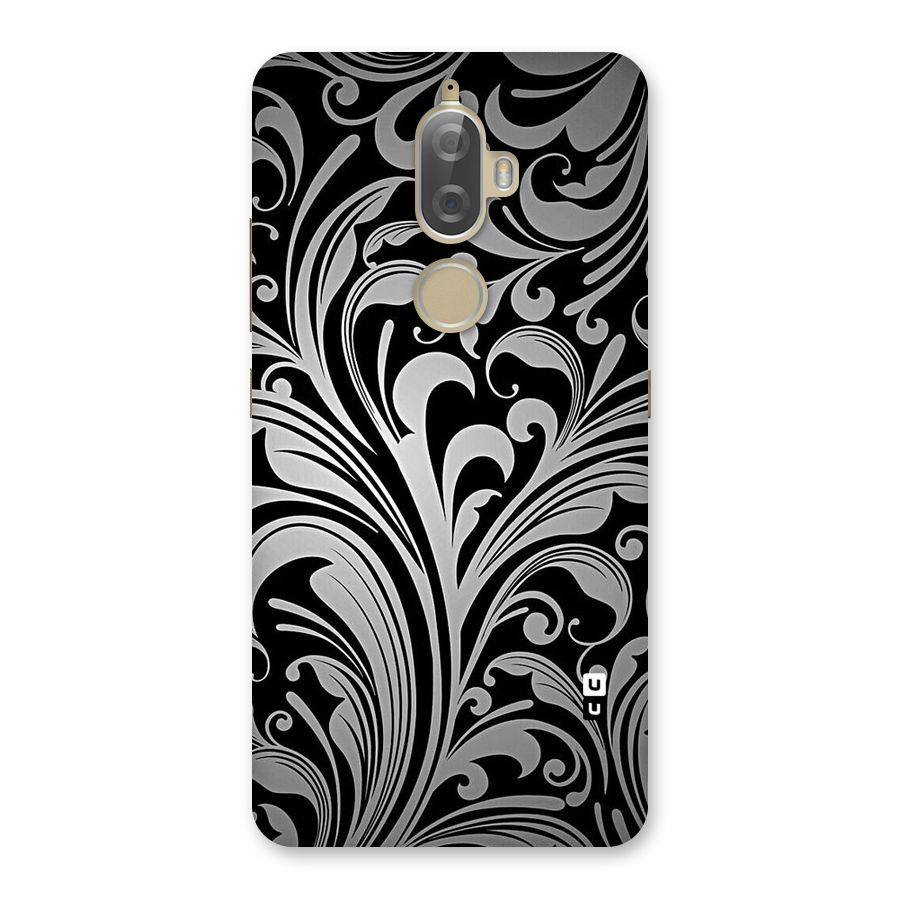 Grey Beauty Pattern Back Case for Lenovo K8 Plus