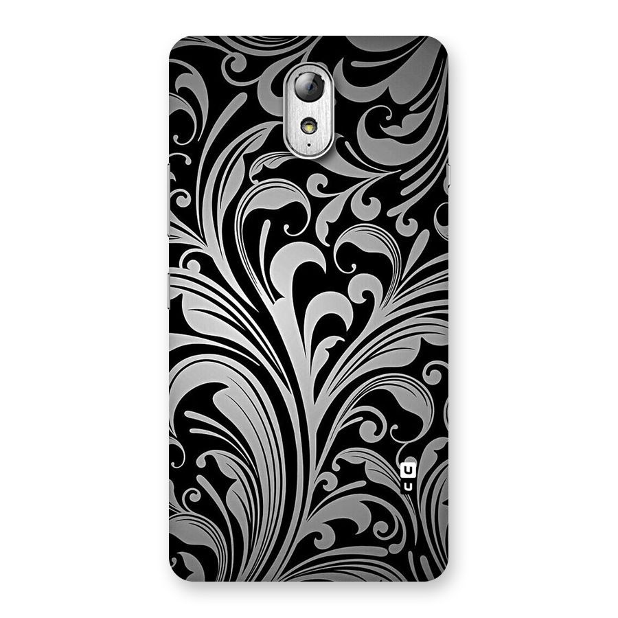 Grey Beauty Pattern Back Case for Lenovo Vibe P1M