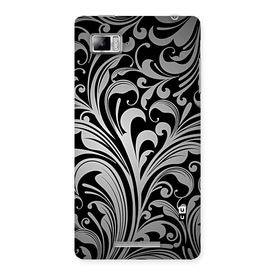 Grey Beauty Pattern Back Case for Lenovo Vibe Z K910