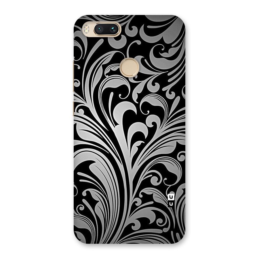 Grey Beauty Pattern Back Case for Mi A1