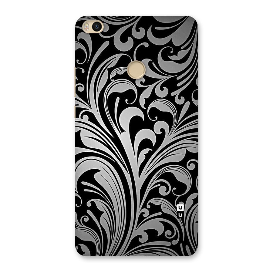 Grey Beauty Pattern Back Case for Mi Max 2