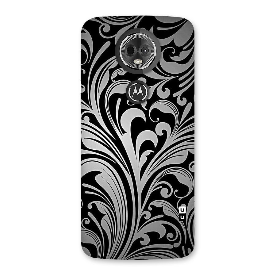 Grey Beauty Pattern Back Case for Moto E5 Plus
