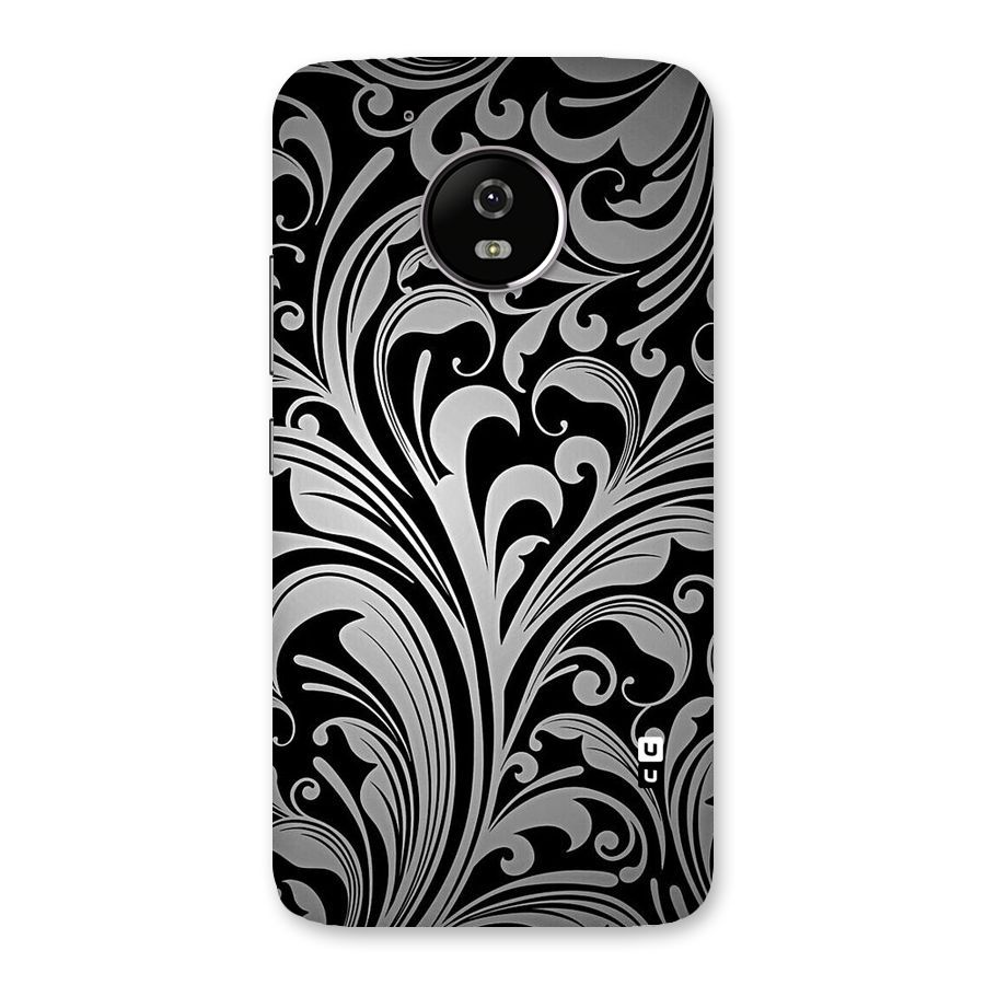 Grey Beauty Pattern Back Case for Moto G5
