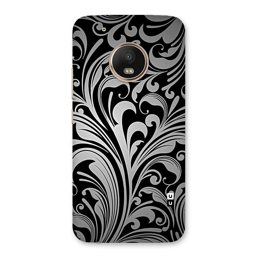 Grey Beauty Pattern Back Case for Moto G5 Plus