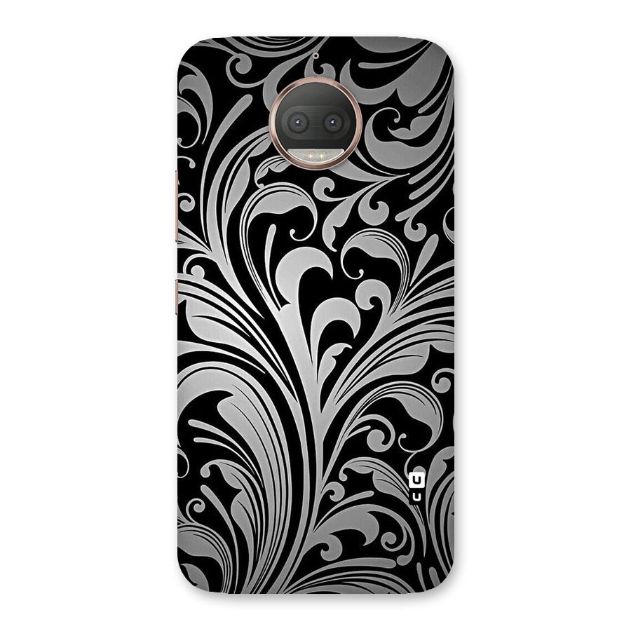 Grey Beauty Pattern Back Case for Moto G5s Plus