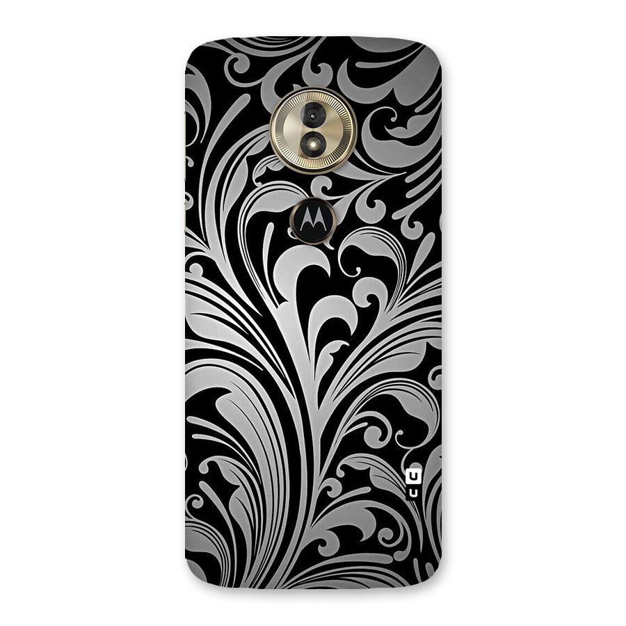 Grey Beauty Pattern Back Case for Moto G6 Play