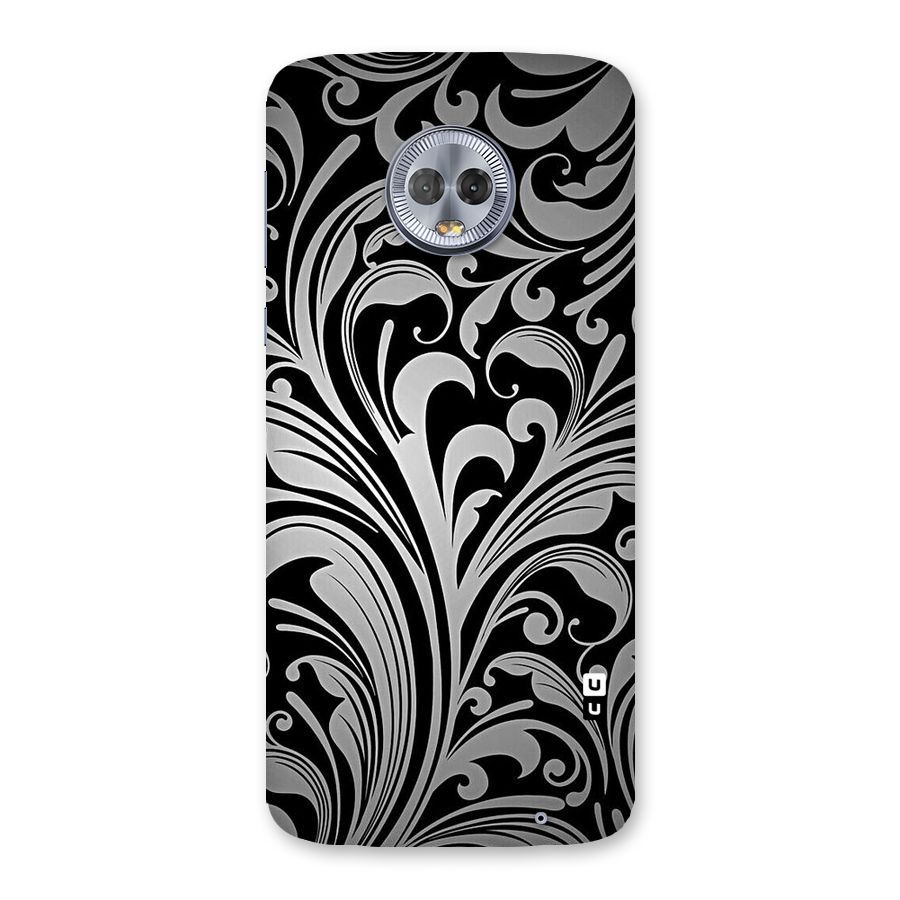 Grey Beauty Pattern Back Case for Moto G6 Plus