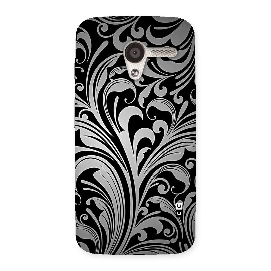 Grey Beauty Pattern Back Case for Moto X