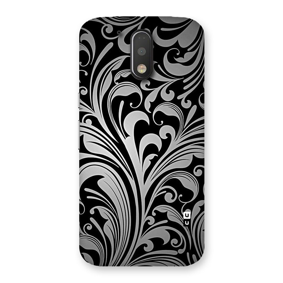 Grey Beauty Pattern Back Case for Motorola Moto G4 Plus