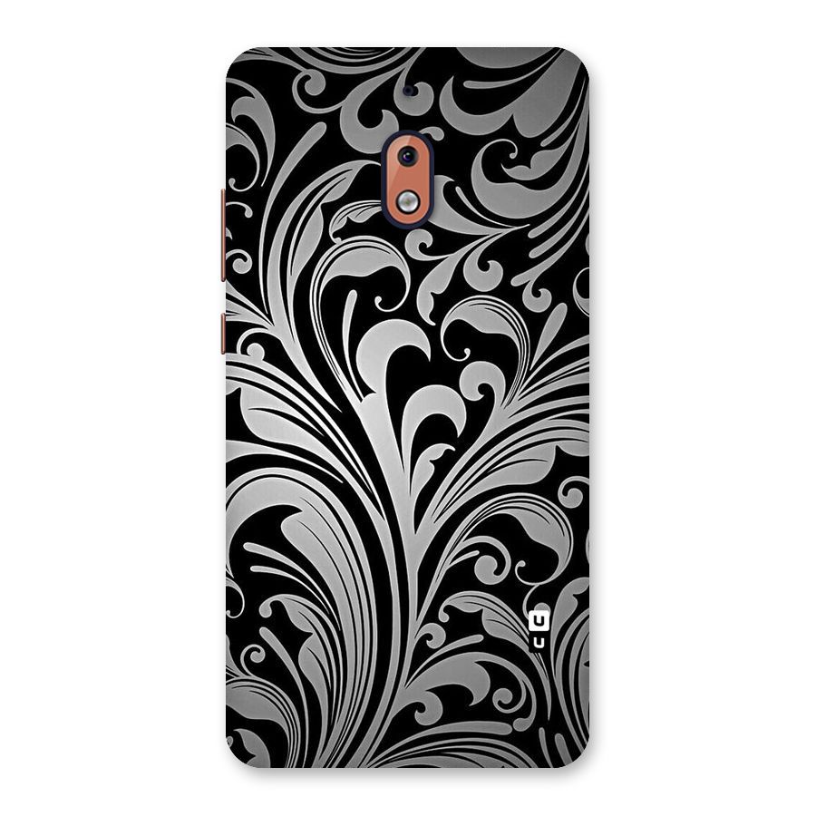 Grey Beauty Pattern Back Case for Nokia 2.1