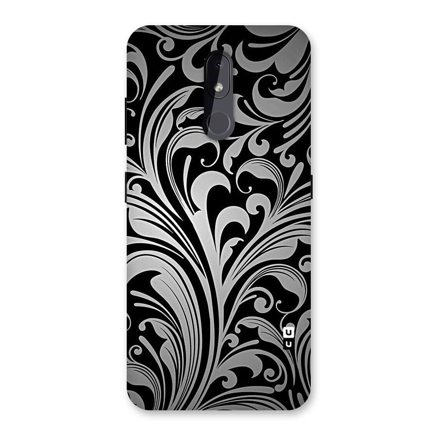 Grey Beauty Pattern Back Case for Nokia 3.2